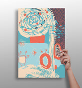 Modern Art Aluminum Print.